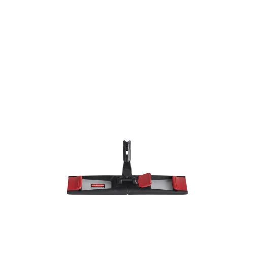 Rubbermaid Adaptable Flat Mop, 18 Inch Frame, Black and Red